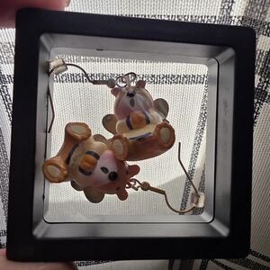 Cute Bear Dangle Earrings